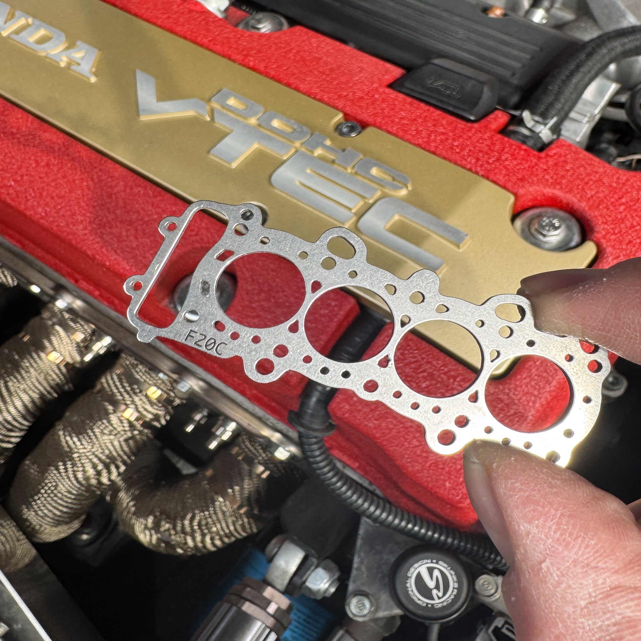 Keychain Engine Code Head Gasket (Custom from engine code Stainless)